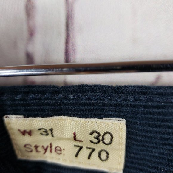 J. Crew Corduroy Jeans Womens Size 31/30 Cropped Below Waist Cotton Black - Picture 8 of 9